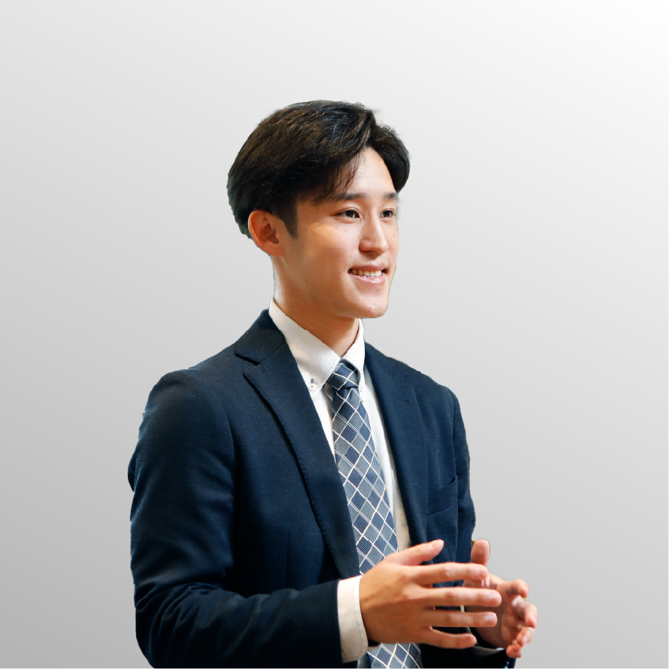 ソリューションセールスN.H (2023年入社)の顔写真