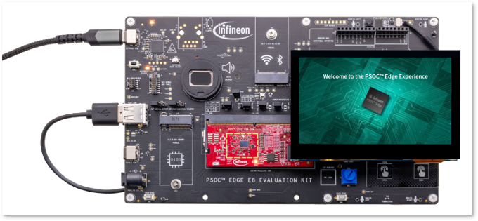 PSOC Edge E84 Evaluation Kit画像